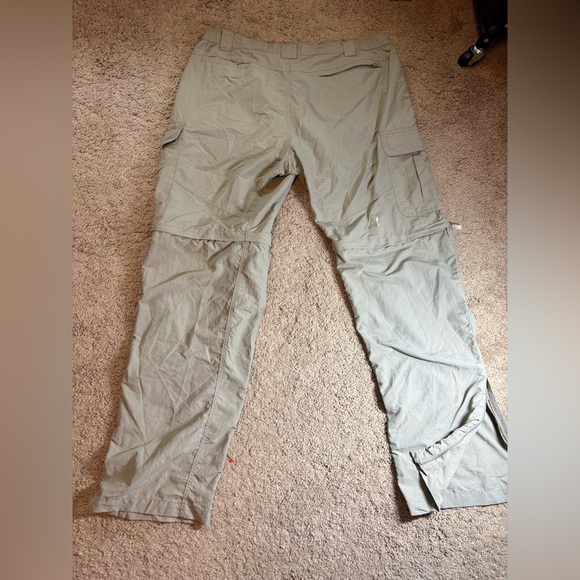 Rugged Exposure Men's 34 Convertible Cargo Pants - Khaki - Picture 11 of 11
